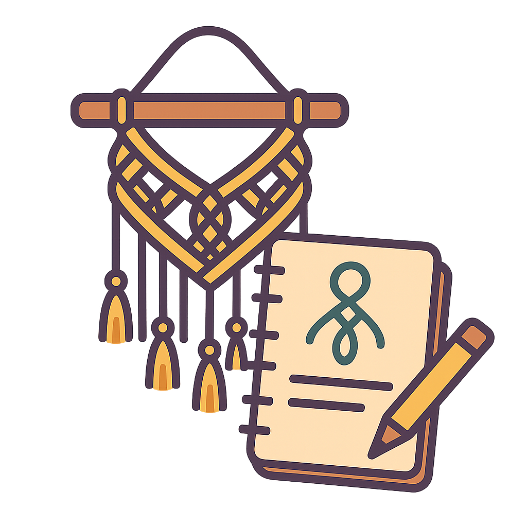 Macramé Beginner’s Notes – Macramé Art