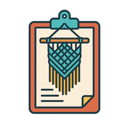 Macramé Large Project Planning Guide